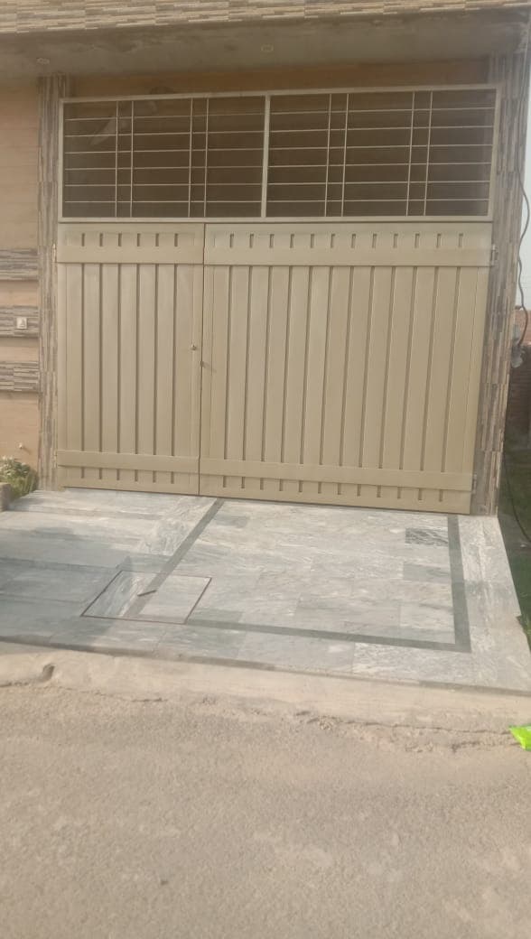 Beige Gate — Marble Entrance — Iron Gate — Babar Fiber Glass